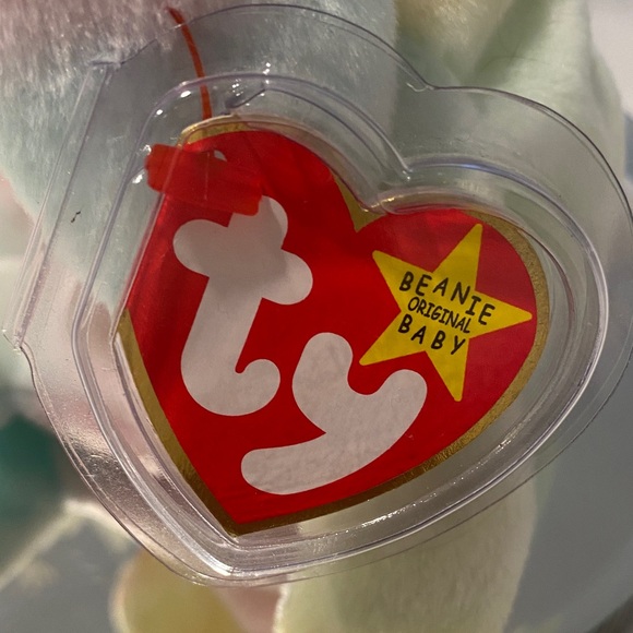 Ty “Hippie” 1998 Plush Bunny - Picture 5 of 8